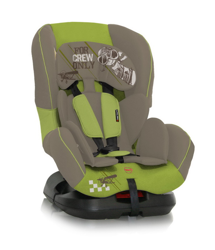 Автокресло Bertoni CONCORD (caramel&green pilot)